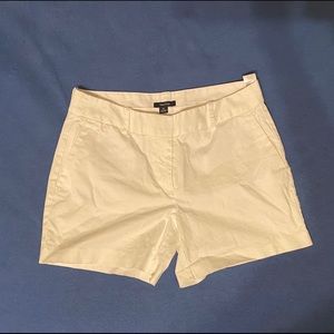 Women’s white shorts